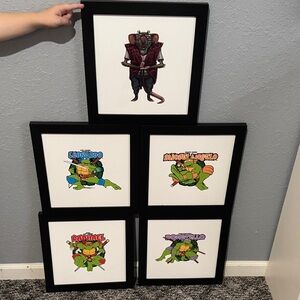 Teenage Mutant Ninja Turtles Framed Art Set